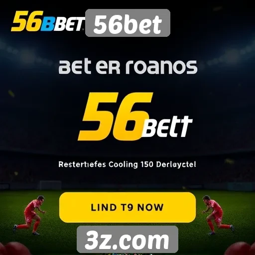 Promos e bônus disponíveis no site 56bet